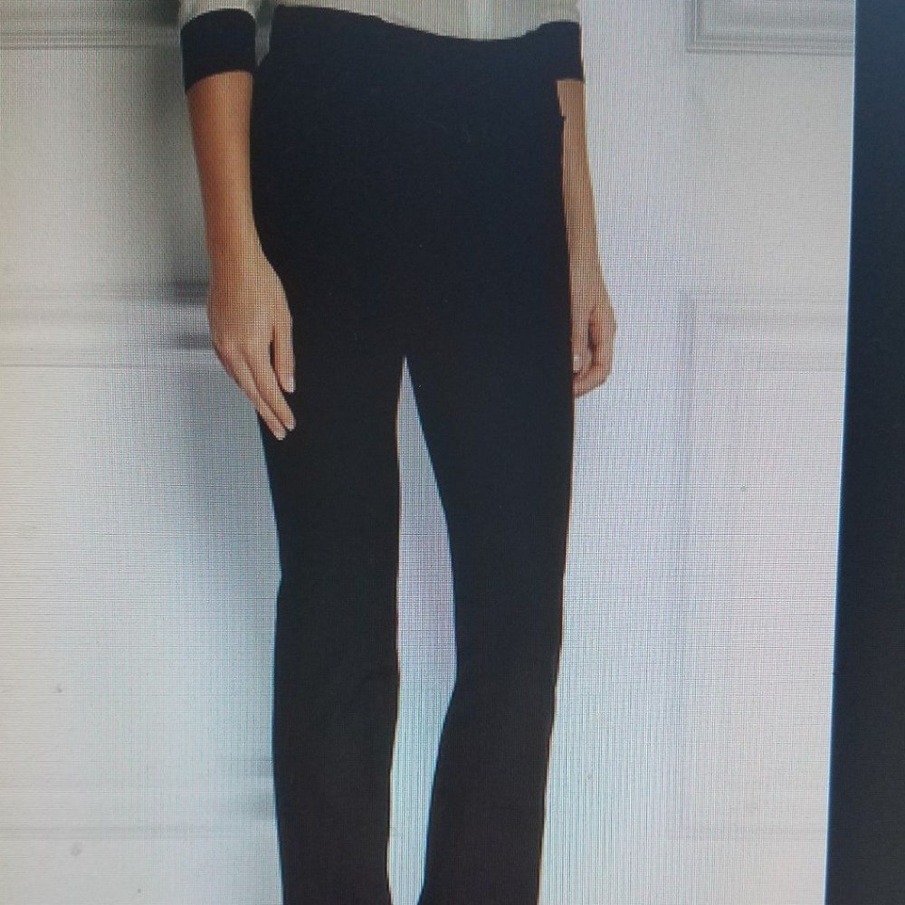 JOSEPH ROCKET STRETCH BLACK PANTS